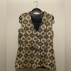 COPY - Beautiful 70s Style Carpet Textured Vest